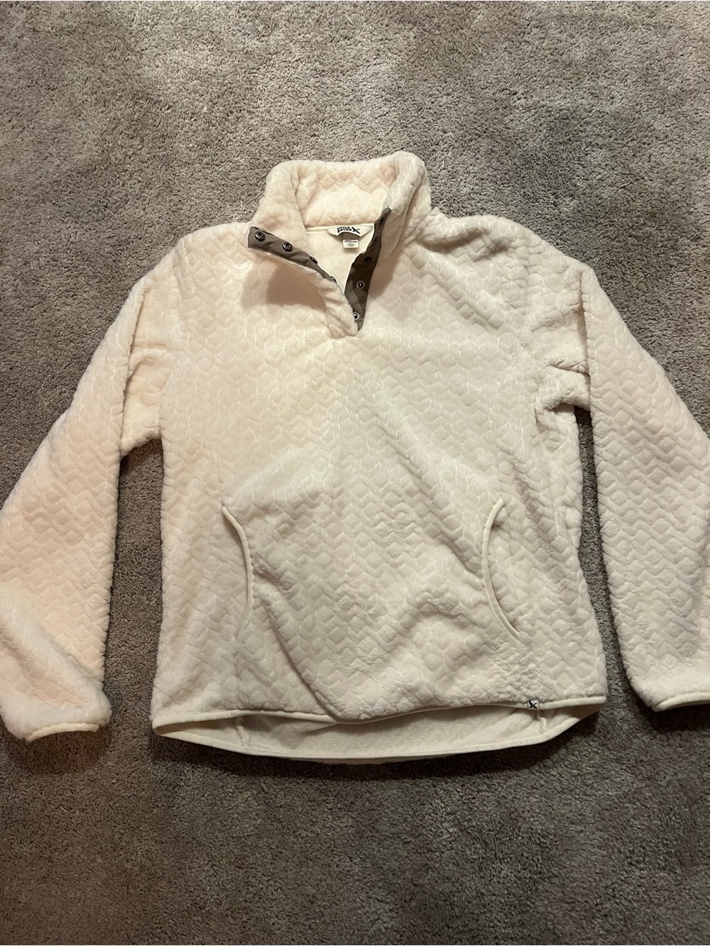 Eddie Bower quarter button up fleece.